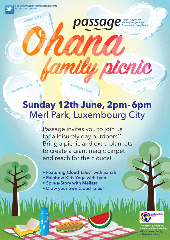 Ohana Family Picnic Poster:Flyer